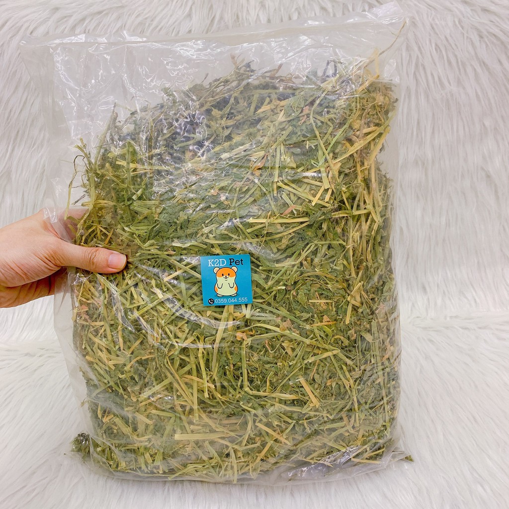 Cỏ Alfalfa, cỏ linh lăng cho Guinea pig , thỏ 1kg