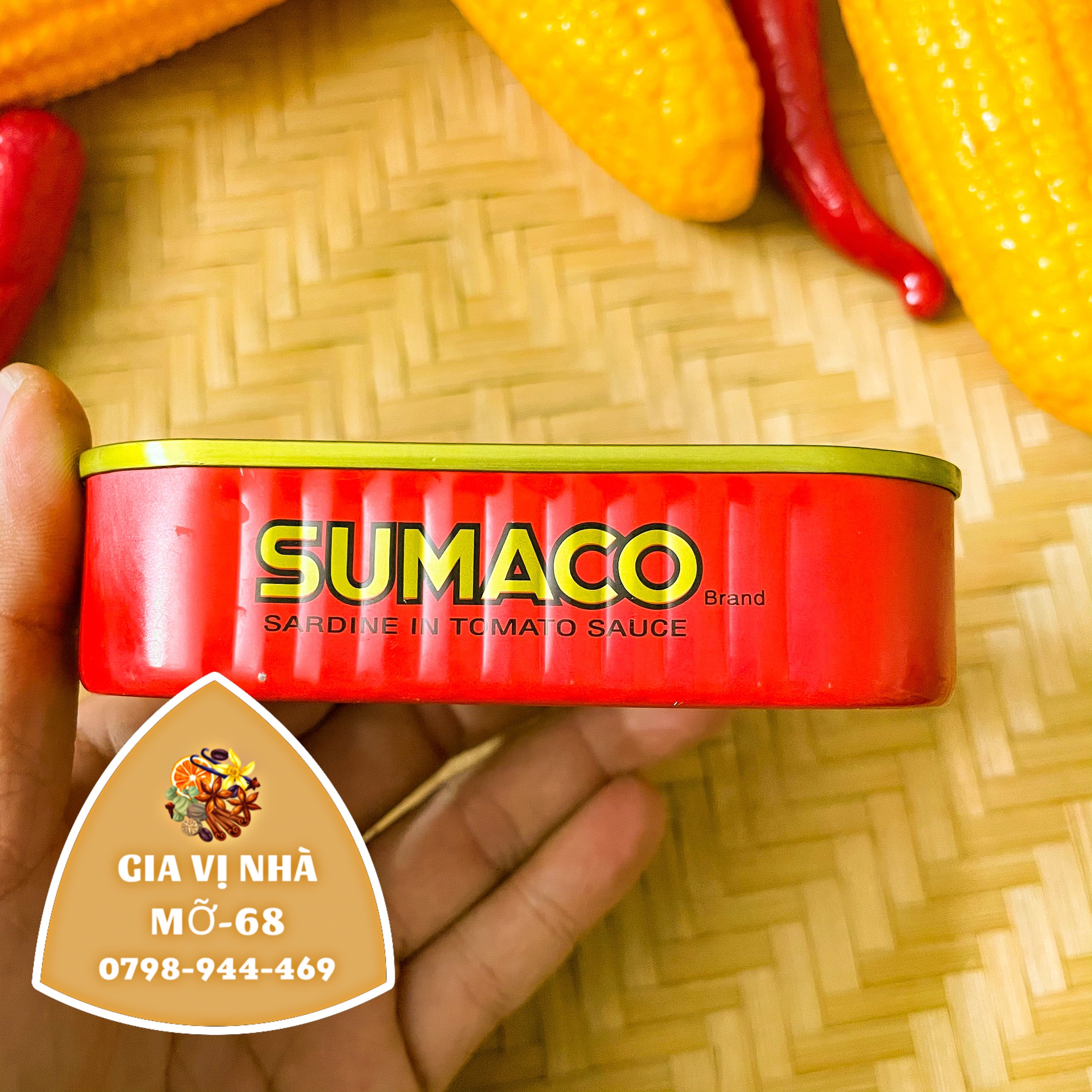 CÁ MÒI SUMACO THÁI LAN - HỘP 125GR