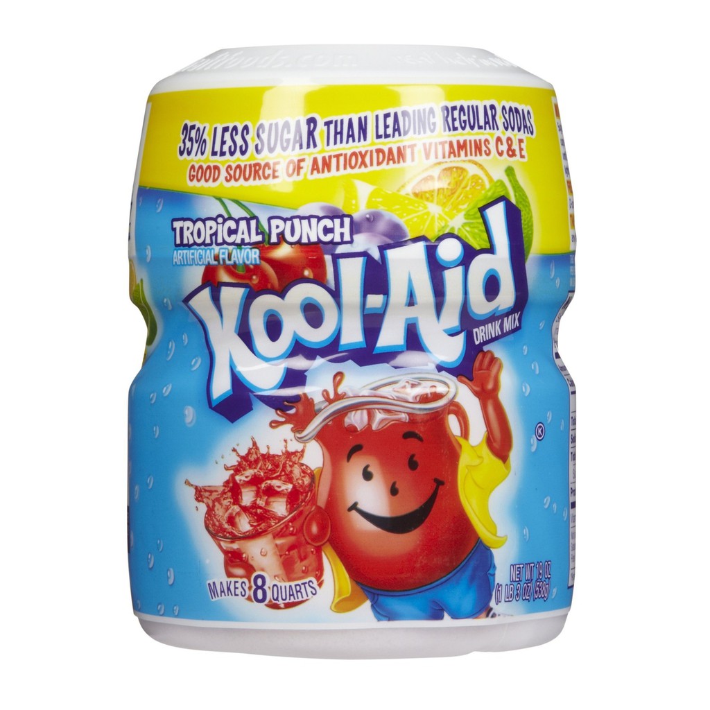 Bột Pha Nước Kool-aid Cam - 538g