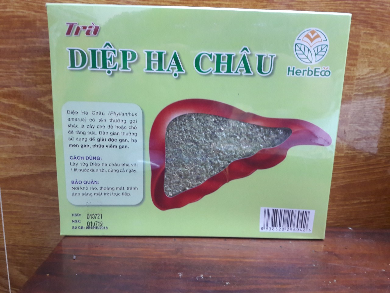 [HCM]Trà thảo dược giải độc gan Diệp hạ châu