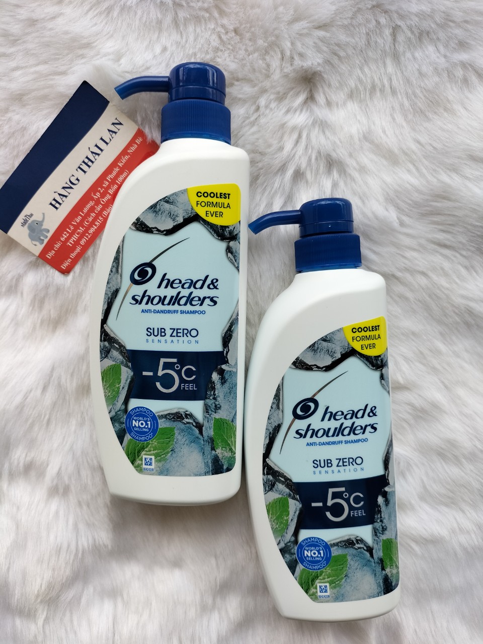 [HCM]Dầu gội Head & Shoulders Thái Lan 370ml Bạc hà mát lạnh Sub Zero