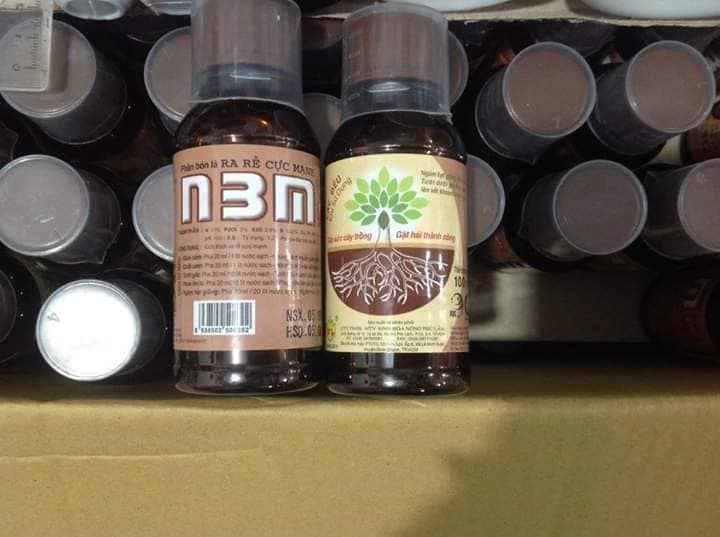 [HCM]Phân bón lá kích rễ N3M dạng nước chai 100gr
