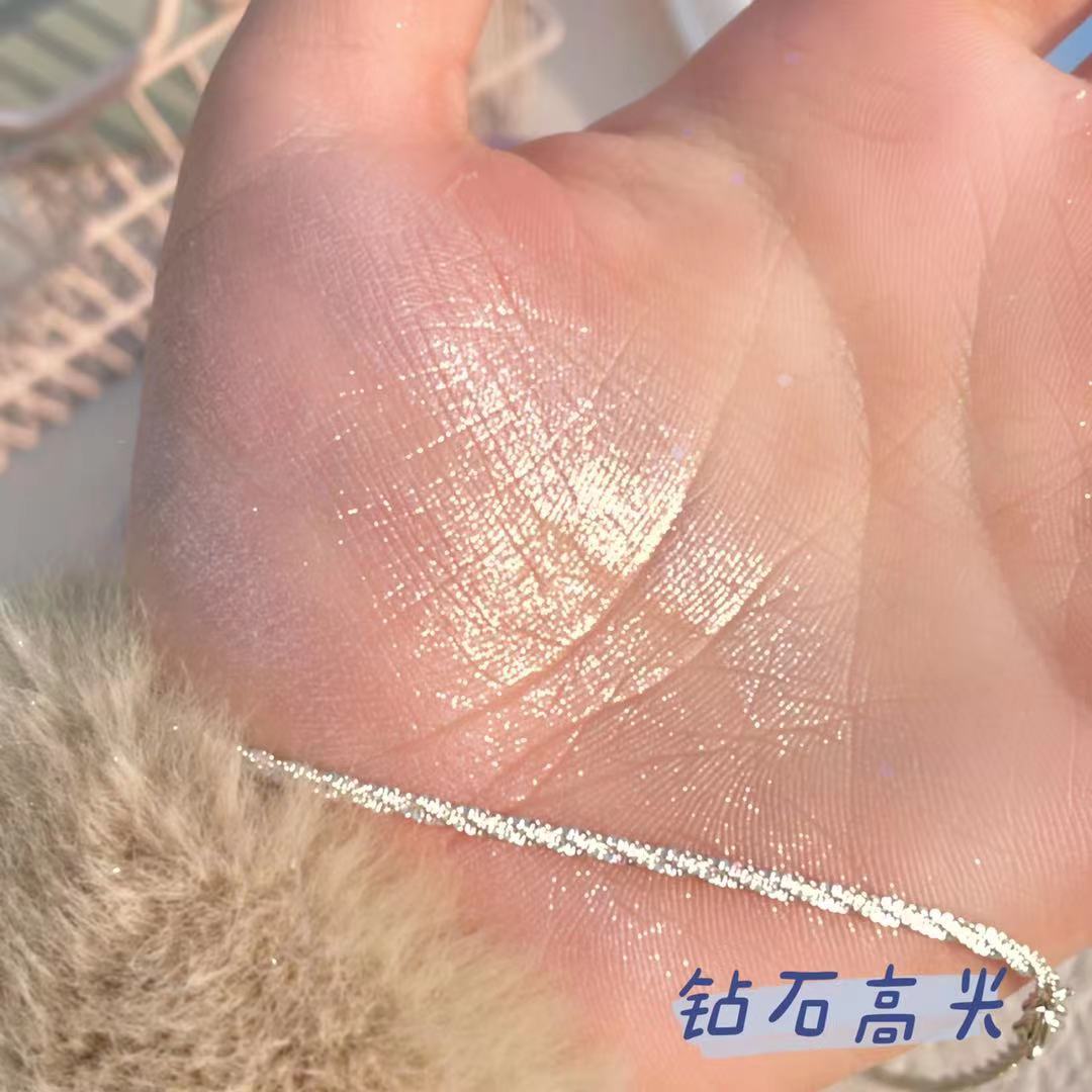 Bảng Phấn Mắt Phấn Má Hồng Phấn bắt sáng 10 Ô ErshiQi