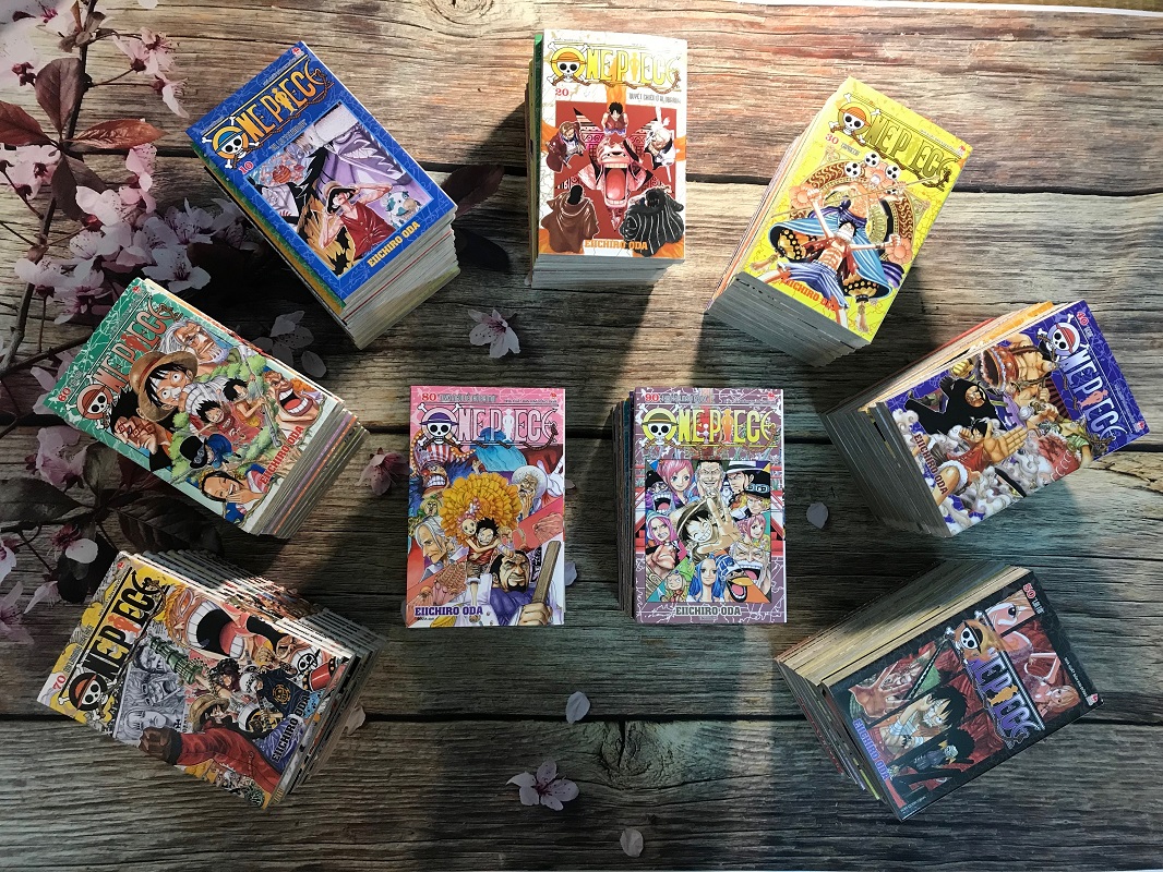 Sách - Combo ONE PIECE Vua hải tặc - 8 quyển (giao ngẫu nhiên) + bán kèm 1 bút viết