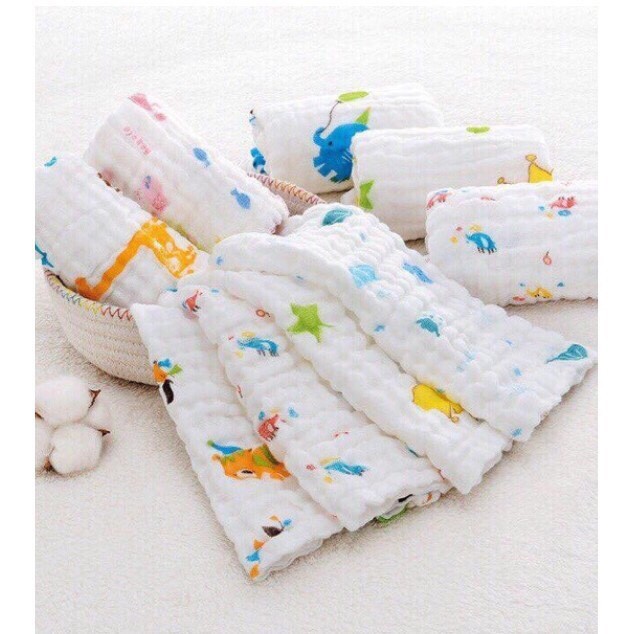 Khăn Mặt Xô Xuất Nhật 6 Lớp