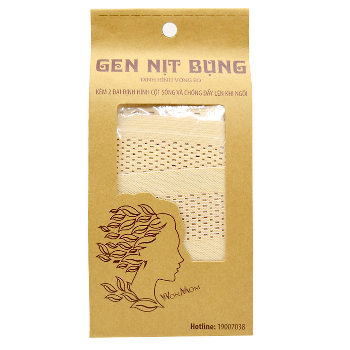 [HCM]Gen Nịt Bụng Có Đai Wonmom E004