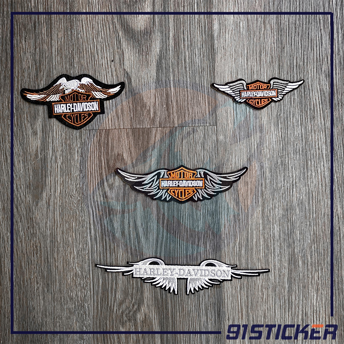 PATCH ủi áo HARLEY cho AE chơi hệ BIKER, MOTOR nhóm 1
