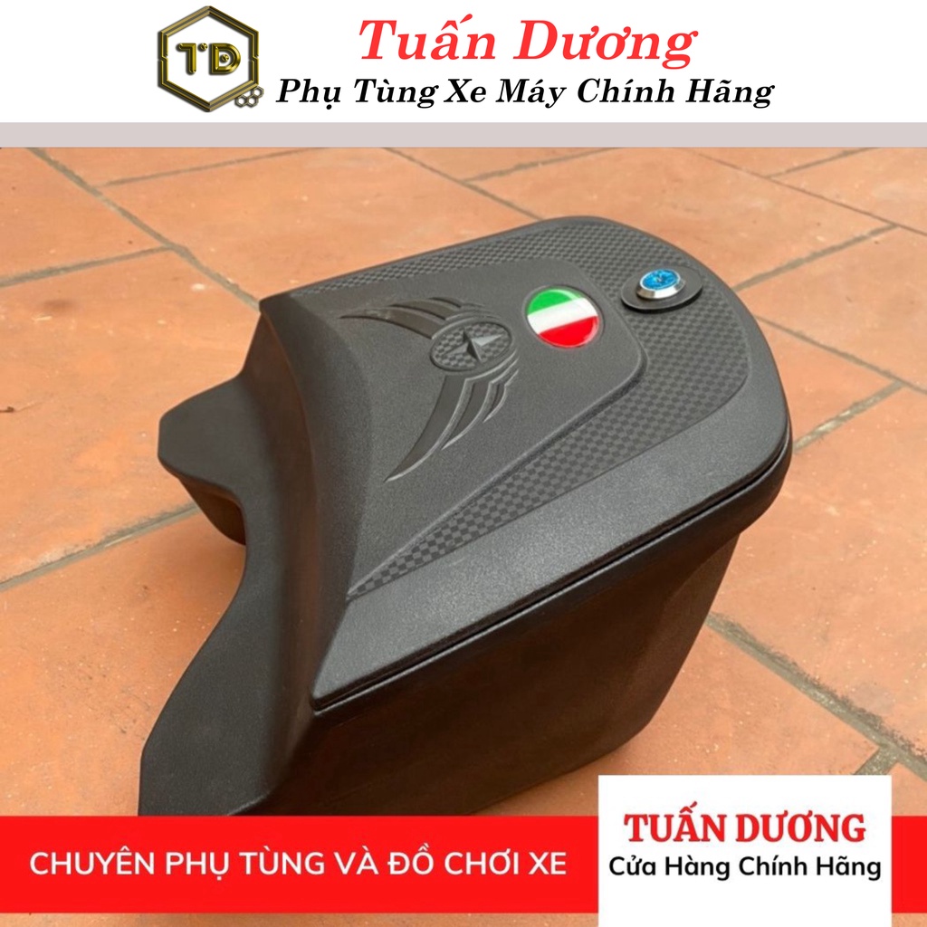 Cốp Thùng Đựng Đồ Xe Máy Hàng Dày Dặn Chuẩn Nhựa ABS [ Cao Cấp ] - Thùng Đồ, Thùng Giữa Wave,Sirius,Winner Ex,Future...