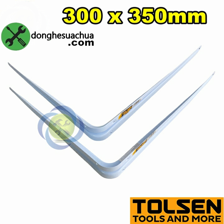 Giá đỡ kệ chữ l tolsen 51017 kích thước 300mm x 350mm