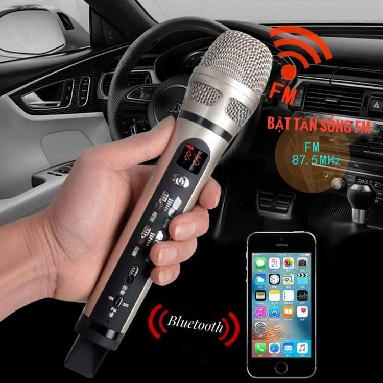 Micro karaoke trên xe hơi H9