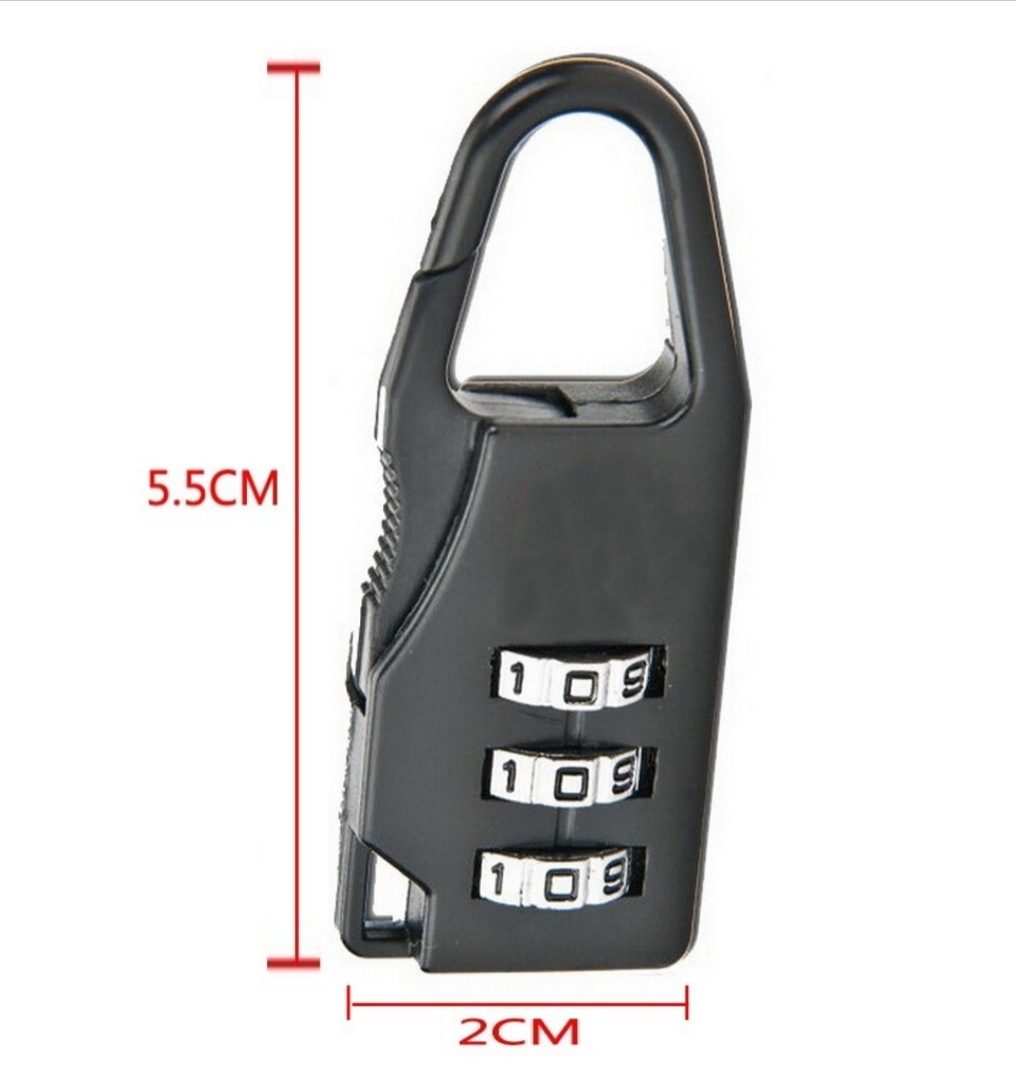 [HCM]Ổ Khóa Số Mini 3 Chữ Số Tiện Dụng - VL
