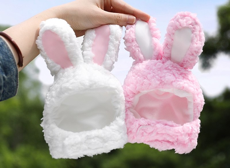 Nón tai thỏ 4 màu cho chó mèo - T3 PETS SHOP