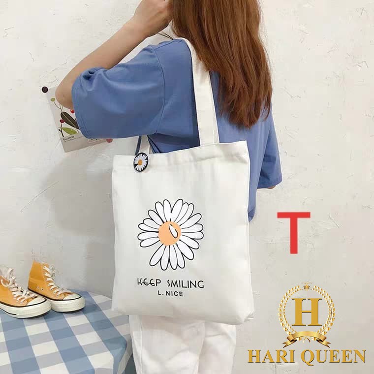Túi tote hoa keep dtr0720