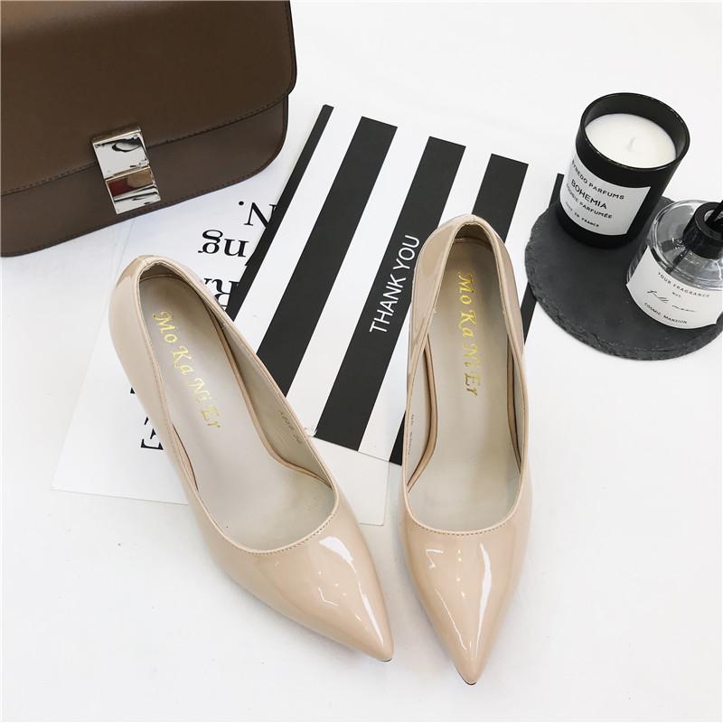 Giày cao gót DHC3, giày nữ gót nhọn 5 cm công sở đẹp