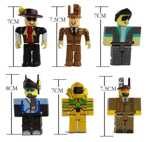 Bộ 06 Mô Hình Nhân Vật Roblox Cao 7cm - Có Hộp Không Code ( Mẫu 02 )