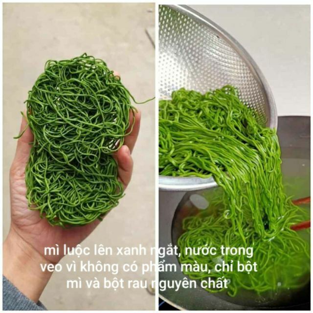 Mì cải KALE Hữu cơ healthy (400g =15 vắt mì)
