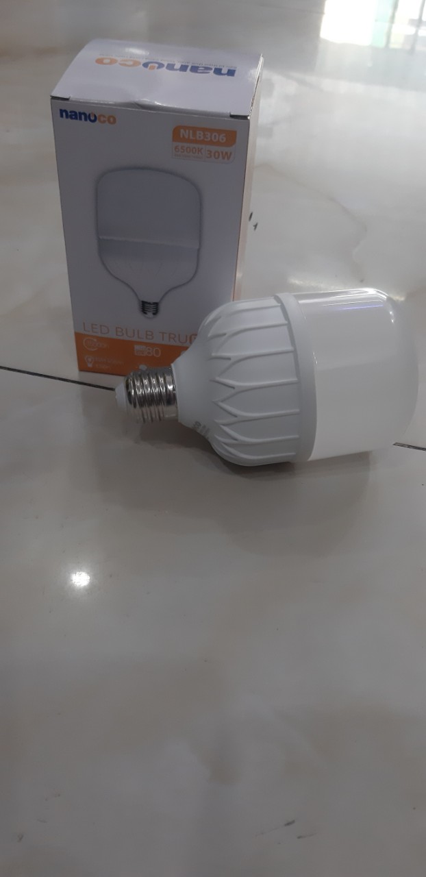 [HCM]ĐÈN LED BULB TRỤ NANOCO NLB303/NLB304/NLB306 30W