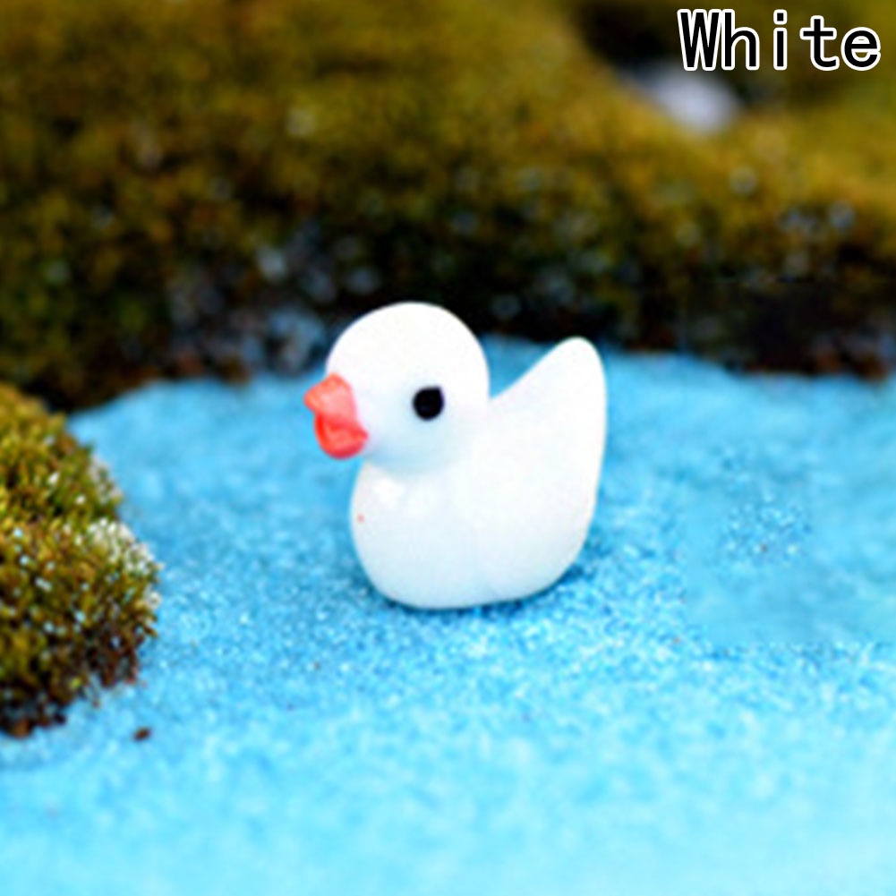 Mô Hình Tiểu Cảnh Tượng vịt con mini trang trí