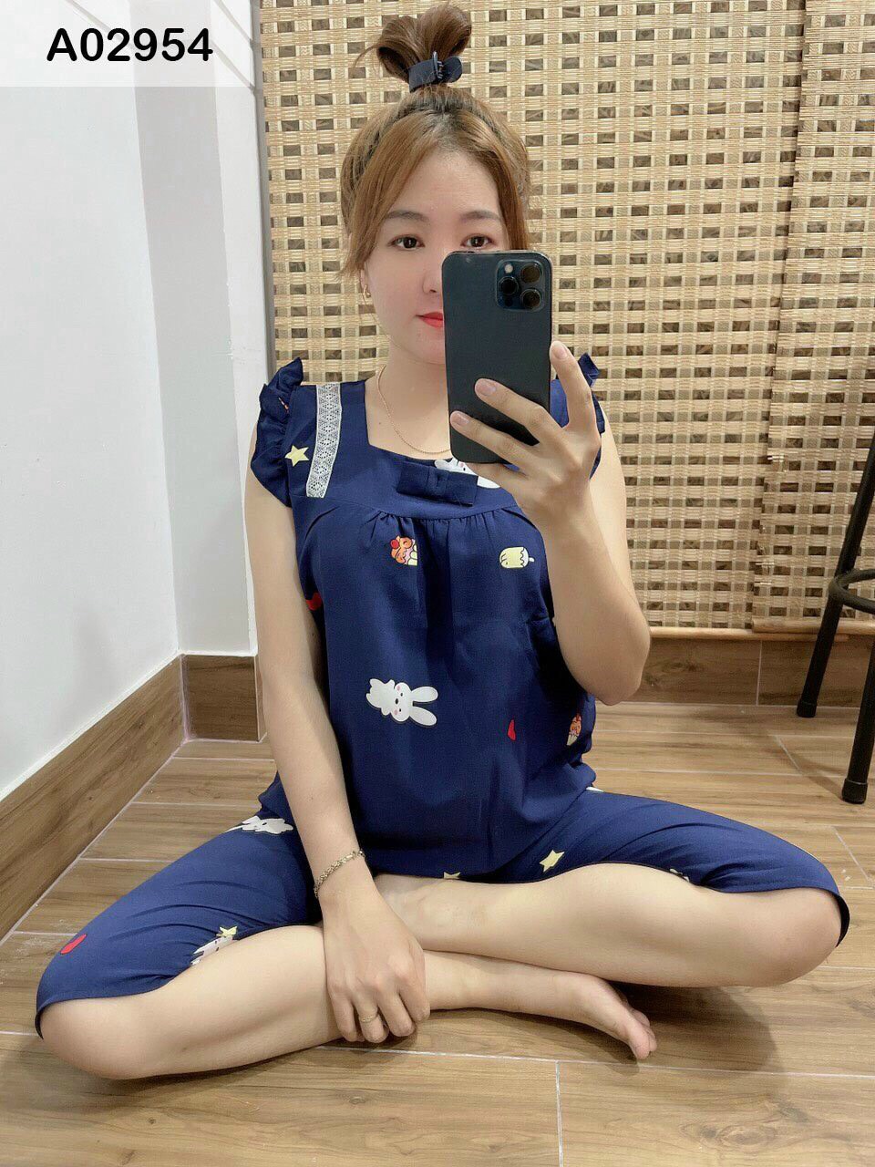 Set Bộ Kate Lụa Lững Dễ Thương