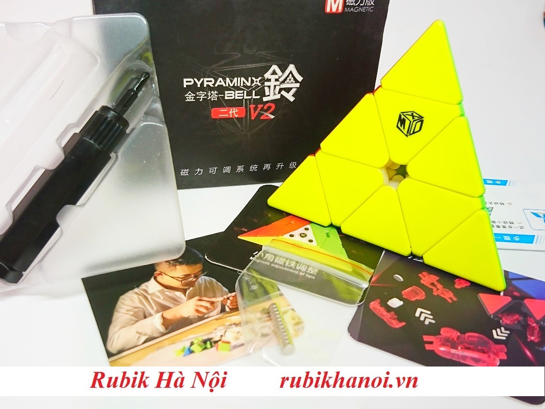 Rubik Qiyi Pyraminx Xman Bell V2 Cao Cấp