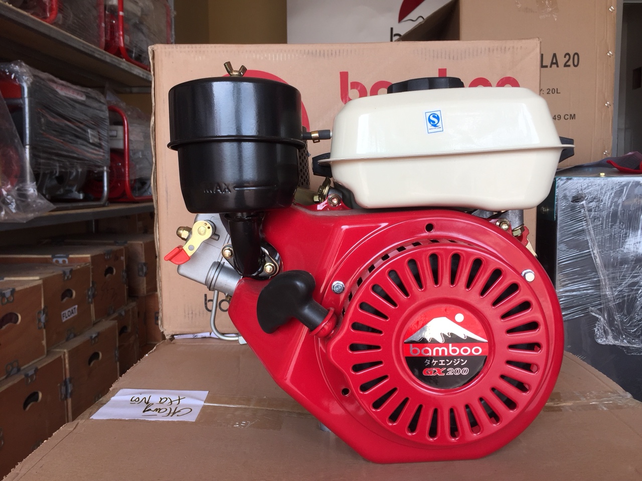 Máy Nổ – Động Cơ Dầu Bamboo 6.5HP