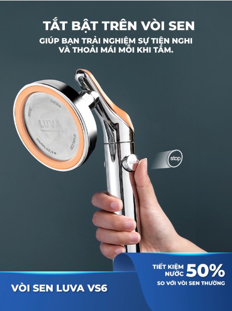 Vòi hoa sen LUVA VS6