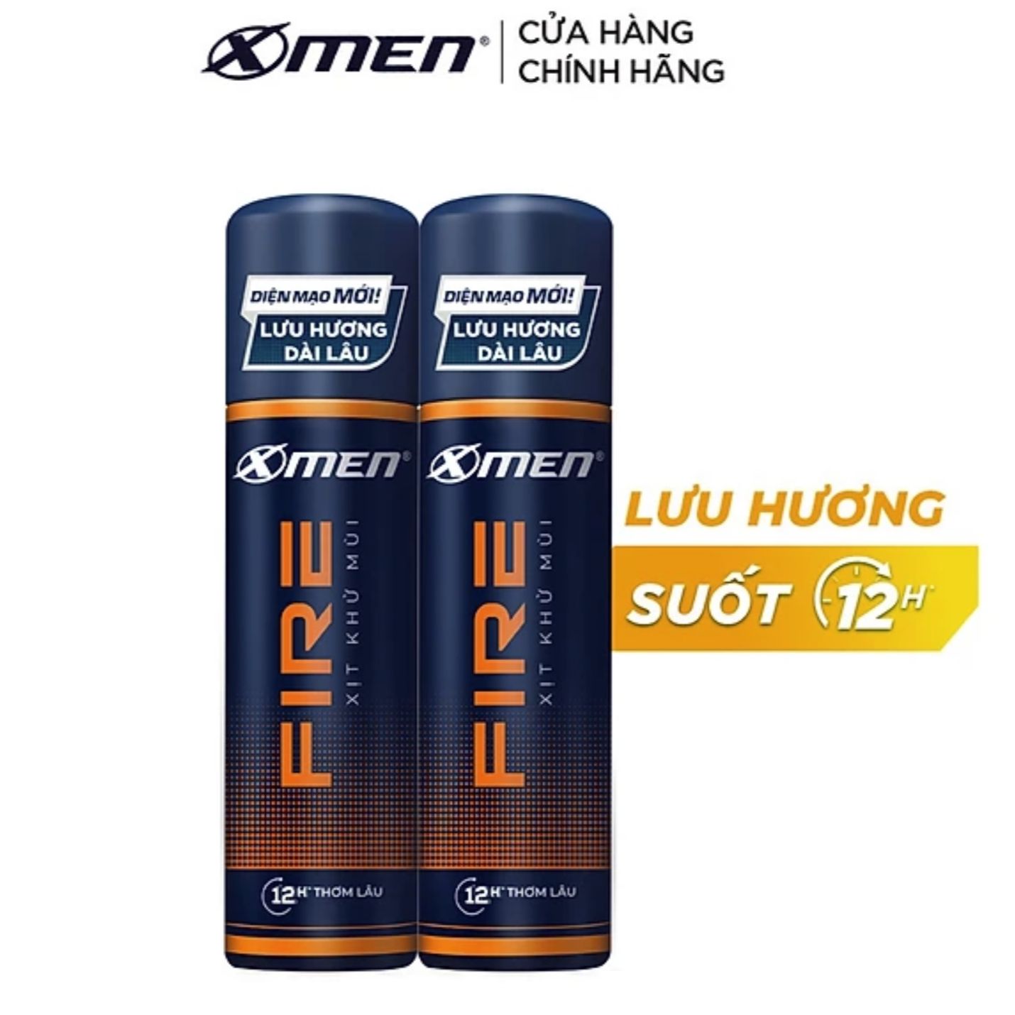 Xịt khử mùi xmen fire 150ml