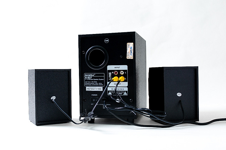 Loa SoundMax A827/ 2.1 (Đen)