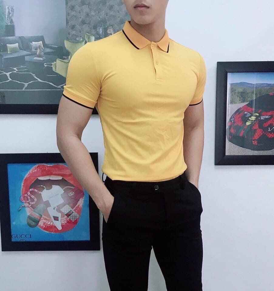 [25-27.4 Hoàn tiền 15%] ÁO PHÔNG NAM POLO CỔ ĐỨC LỊCH LÃM-JUNA STORE 24H-XHN 0301