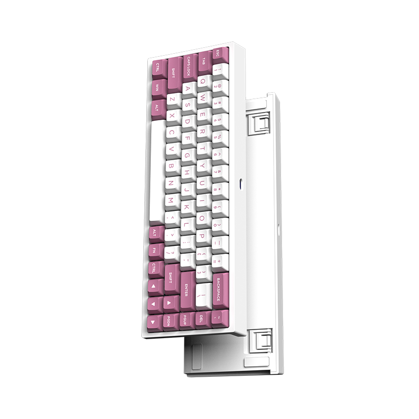 Phím cơ FL-Esports FL680 SAM Peach RGB/ Bluetooth / Wireless 2.4Ghz / Gateron Cap Switch