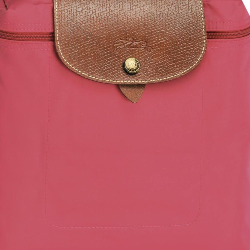 Balo Longchamp Le Pliage Backpack in Fig Màu hồng (hàng auth)