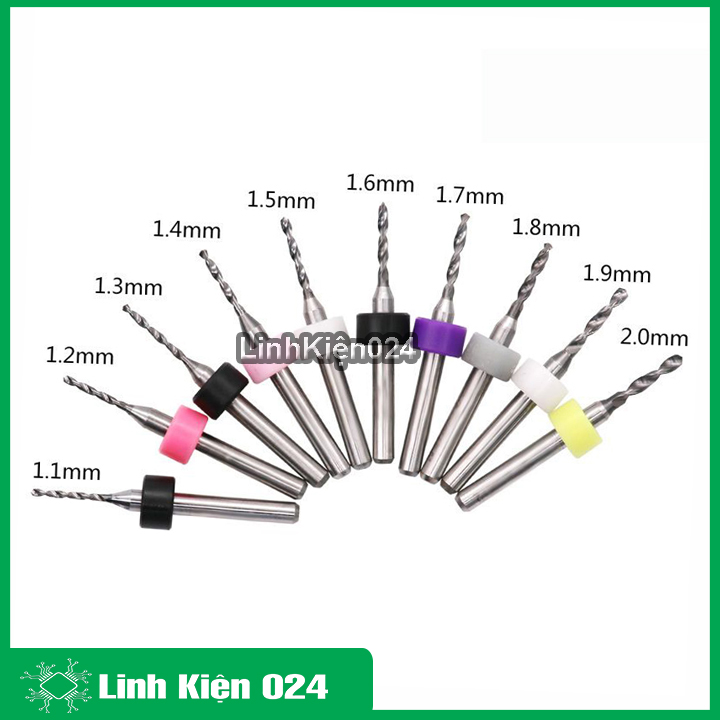 Mũi phay ngón CNC nhiều kích thước