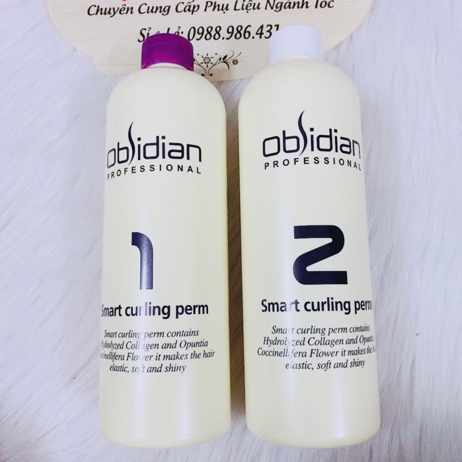thuốᴄ uốn tóc số 1 OBSIDIAN uốn lạnh, thuốᴄ uốn bồng bềnh 3D hàn quốc