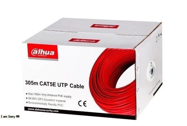 Dây cáp mạng CAT5 Dahua PFM920I-5EUN (Thùng 305M)