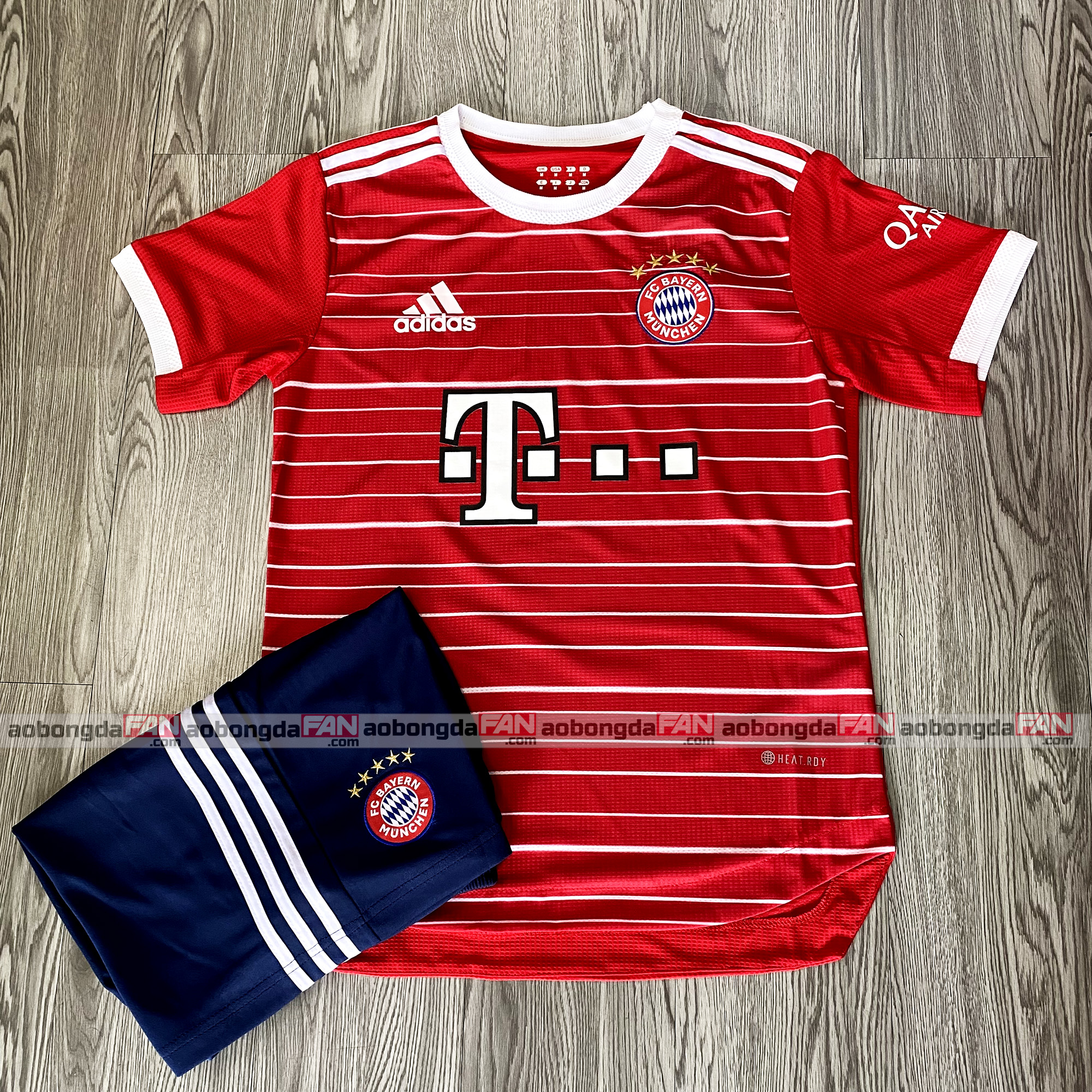 Bộ Đồ Bóng Đá Bayern Munich Đỏ 2023 - Áo Bóng Đá Thái