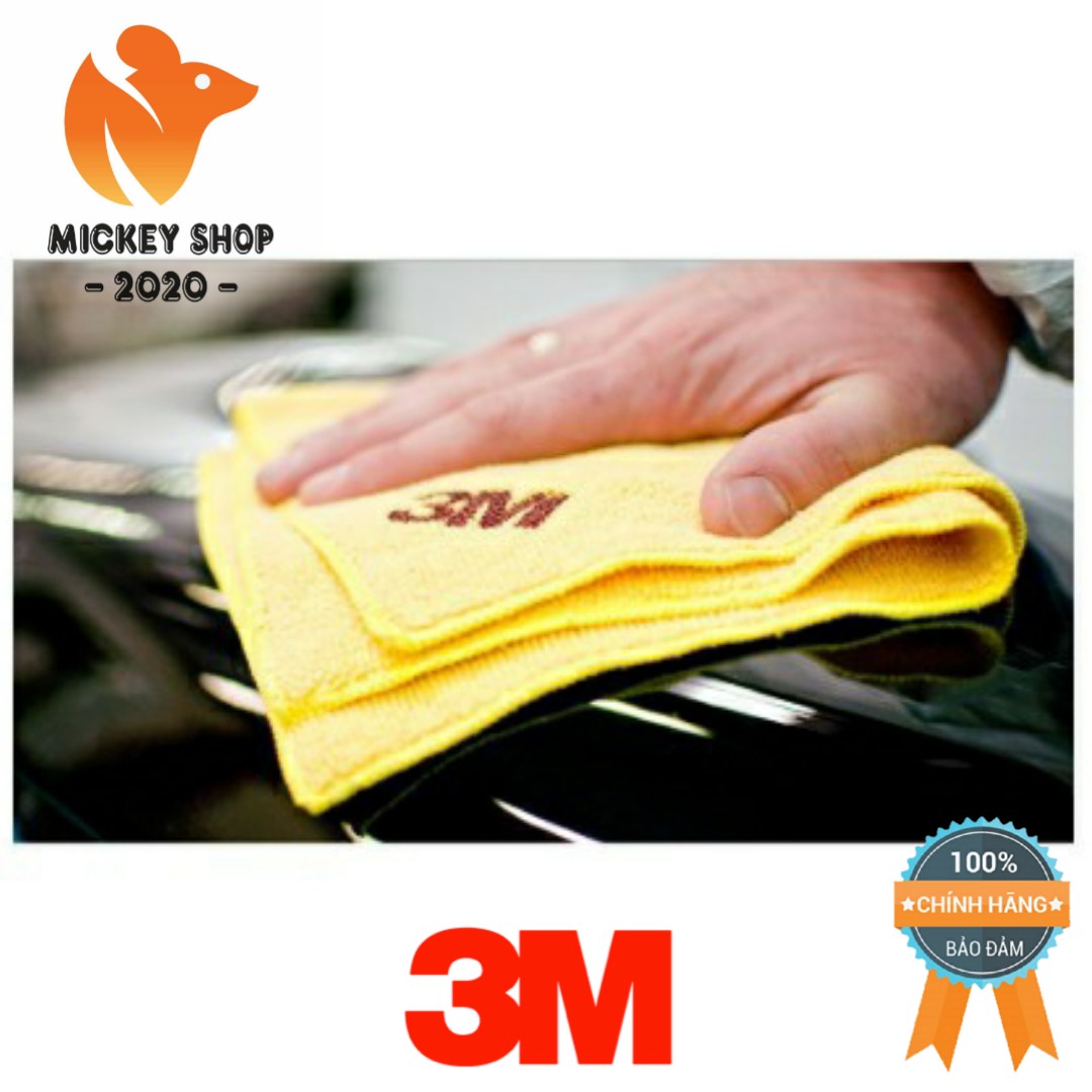 [ MUA NHIỀU] Khăn 3M Lau Xe Đa Năng Cao Cấp - Perfect-It Super Soft Microfiber (Hàng Chính Hãng)