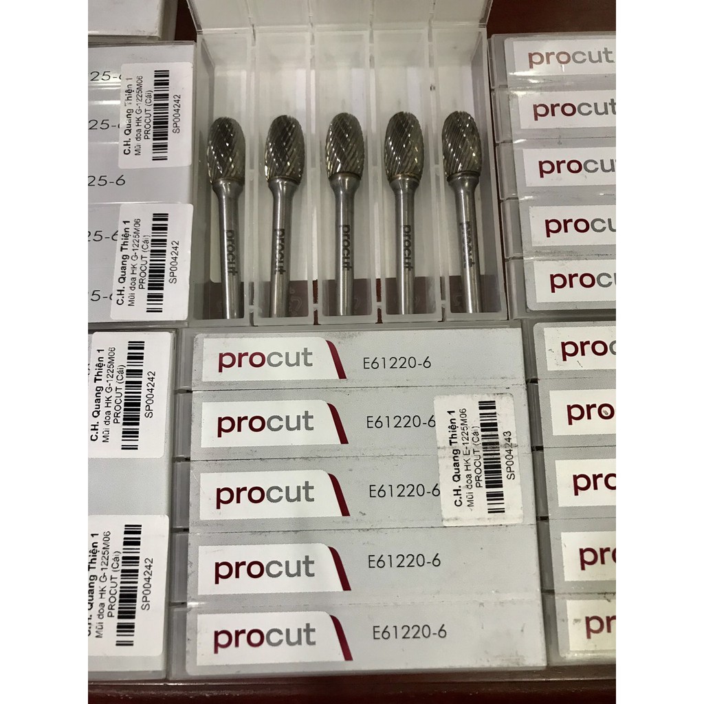 Mũi doa hợp kim PROCUT G1225 cốt M6