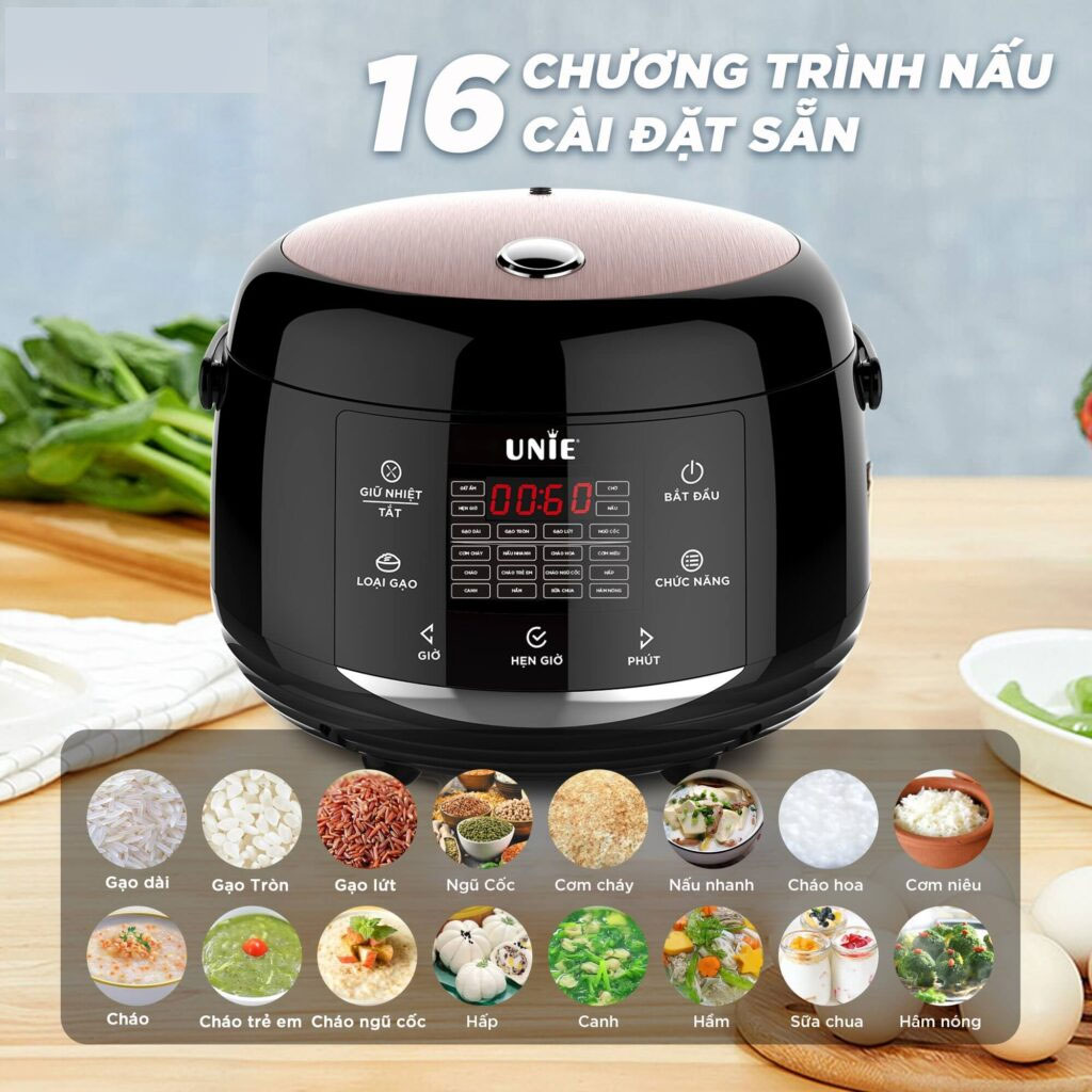 Nồi cơm điện UNIE UEC1572B - Điện Máy Tiện Lợi 247 - Giao hàng miễn phí