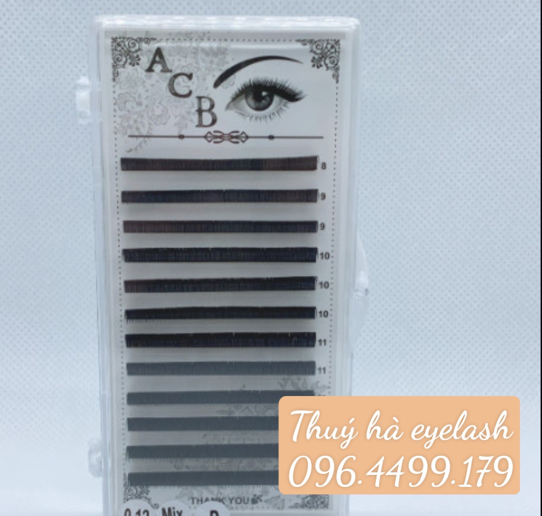 Mi khay acb mix size mm độ cong c ,cc, d,u