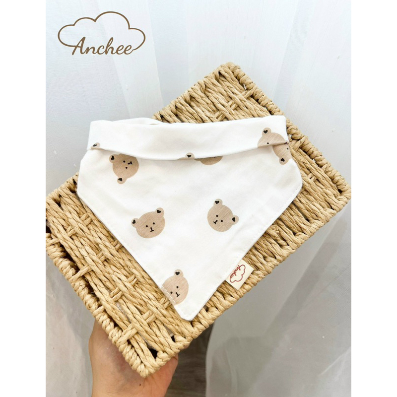 Sét 5 Yếm Tam Giác Anchee cho bé