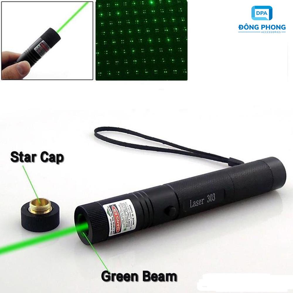Đèn Pin Chiếu Tia Laser 303 Cao Cấp Chiếu Xa 1KM