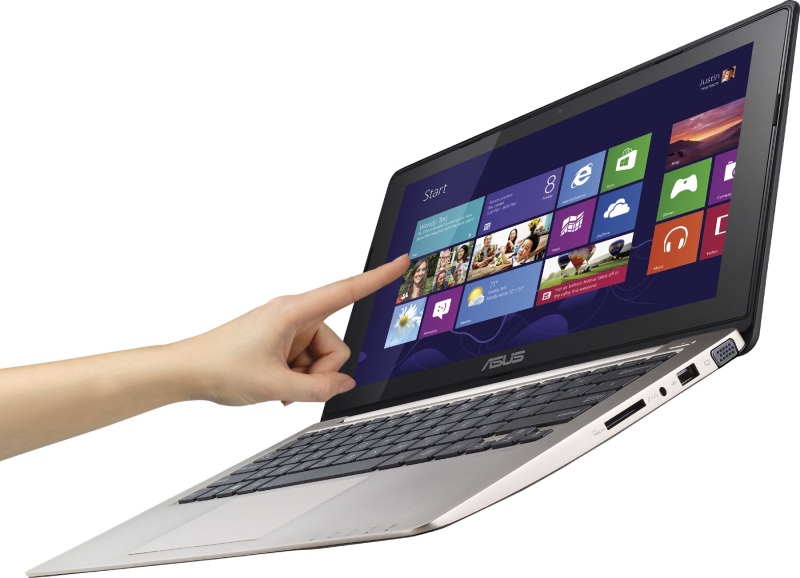 Laptop cảm ứng ASUS VivoBook X202E Core i3, 4gb Ram, 128gb SSD, 12ich HD Cảm ứng, vỏ nhôn phay