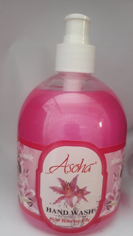 [HCM]Sữa Rửa Tay ASOHA 500ml Hương Lily