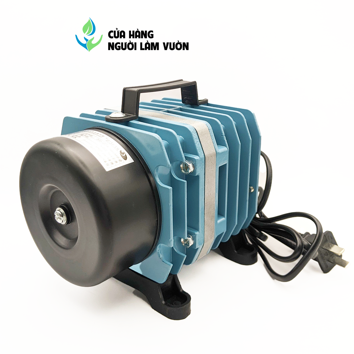 Máy sủi oxy hồ cá - Máy thổi oxy RESUN ACO - 005 - 75W dùng cho hồ cá Koi tặng kèm 8m dây oxy + 8 sủi
