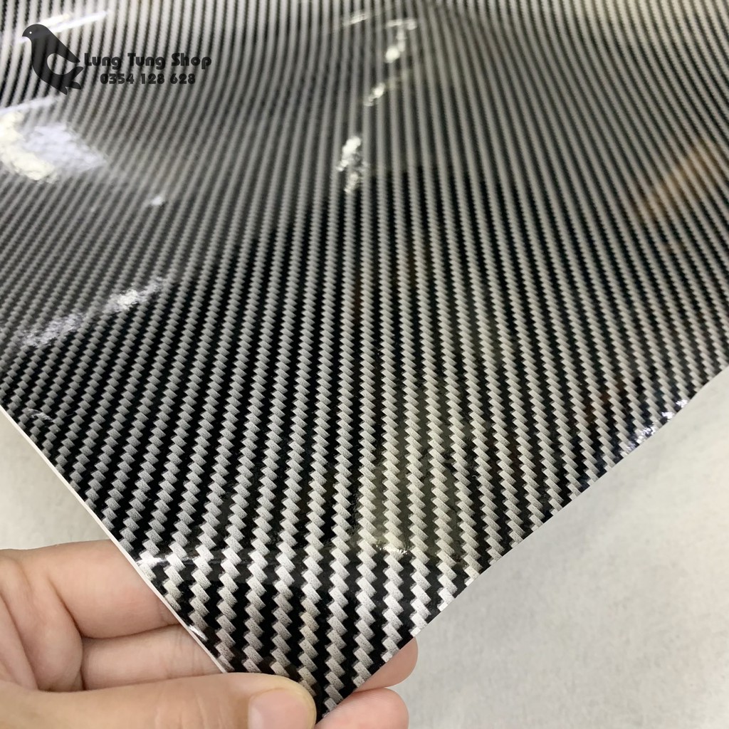 Decal carbon dán xe - đề can cac bon có sẵn keo
