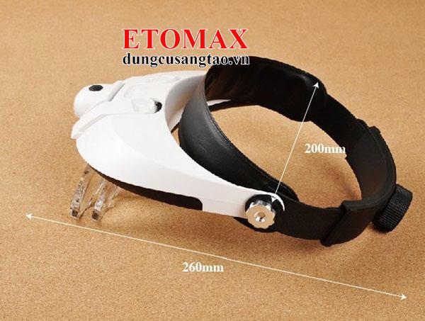 Kính lúp đeo đầu có đèn led chiếu sáng V4 (MG81001-G)