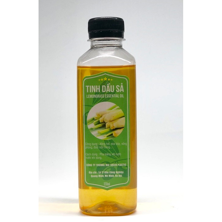 Tinh Dầu Sả Java Thơm Phòng, Xua Đuổi Côn Trùng 350ML