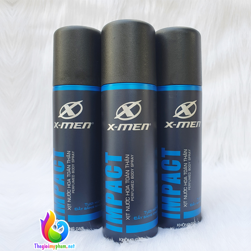 BÁO GIÁ XỊT NƯỚC HOA TOÀN THÂN X-MEN BRAVE 100ML | Shopee Lazada Sendo Tiki mới nhất 28 Xịt Khử Mùi Hương Nước Hoa Không Gas X-men Impact 100ml