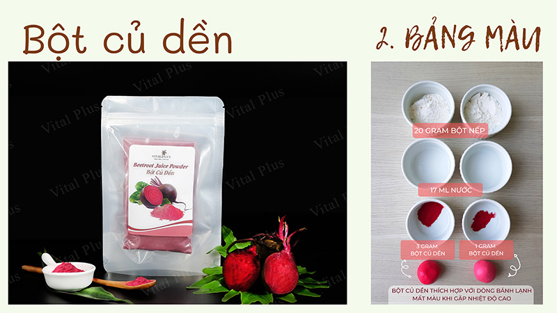 Bột củ dền - 100 gram - Beetroot Powder - Anise Shop - Vital Plus