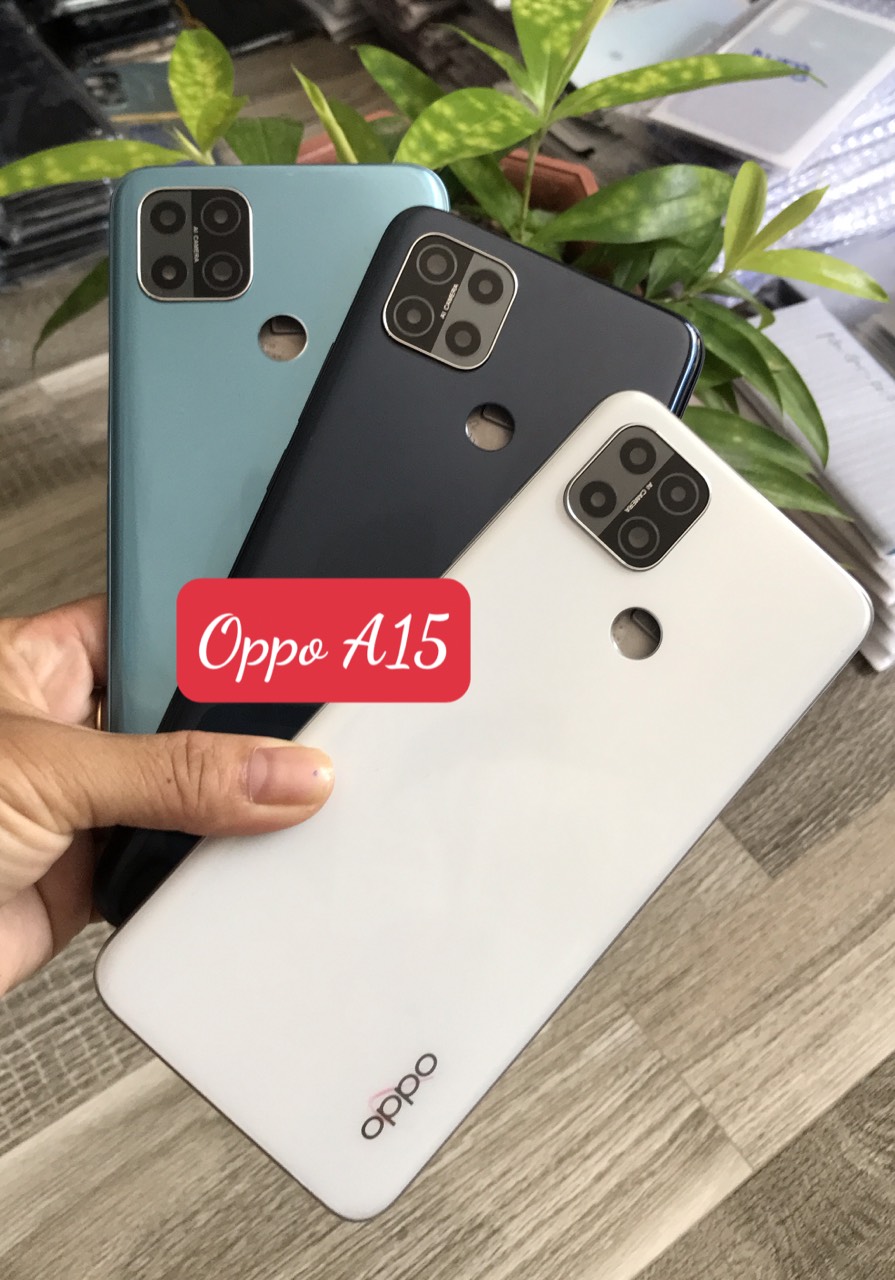 Bộ vỏ oppo A15 /A15s (bộ vỏ zin)